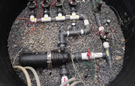 water filtration system piping